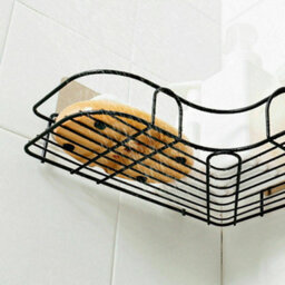 2X Shower Corner Shelf Bathroom Storage Rack Shower Caddy Organiser Tidy Tray - thumbnail 3
