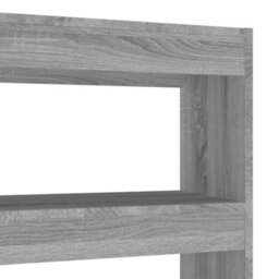 Berkfield Book Cabinet/room Divider Grey Sonoma 100X30X135 Cm - thumbnail 5