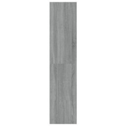 Berkfield Book Cabinet/room Divider Grey Sonoma 100X30X135 Cm - thumbnail 4