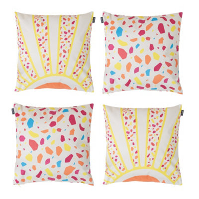 icon Sun And Terazzo Soleil Set Of 4 Outdoor Cushion - image 1