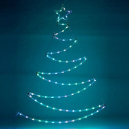 Urbn-Living Urbnliving Christmas 10M Long 80 Led Rgb Colour Changing Tree Lights Usb App Controlled Indoor Outdoor Decor - thumbnail 6
