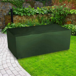 Bosmere All-Weather Rectangular Table Cover 4 Seat Green L130Cm W79Cm H71Cm Waterproof Uv Protected Heavy Duty 6 Year Guarantee - thumbnail 1