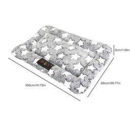 Skylos Dog Bed Pet Cat Cushion Crate Mat Arctic Fleece Extra Large Anti-Slip - thumbnail 4