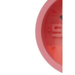 Orsina Elko Pink Finish Embossed Wall Clock - thumbnail 3