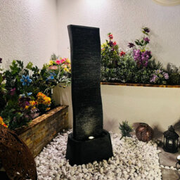 Outdoor Living UK Noir Cascade Oriental Water Feature Tr/23012-S4.a.f - thumbnail 2