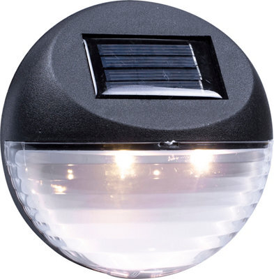 Netagon Garden Solar Powered Light With 2 Warm White Leds Ideal For On Walls And Fences - image 1