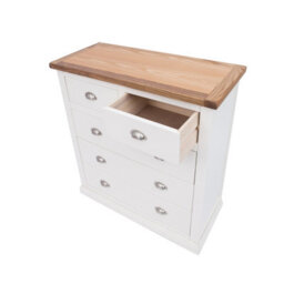 Cabinet Bits Cosenza 5 Drawer Chest Of Drawers Chrome Cup Handle - thumbnail 4