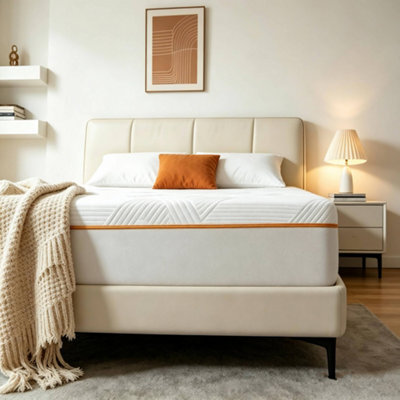 Matteo Memory Foam 20Cm Hybrid Medium Firm Mattress - Small Double - image 1