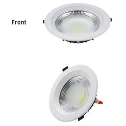 Led Recessed Ceiling Downlights Pack Of 2 15W Cool White 6000K Slim Round Spotlights - thumbnail 2