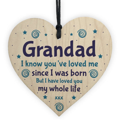 Red Ocean Novelty Grandad Gift For Fathers Day Grandad Birthday Gift Grandad Gift From Grandchildren Keepsake - image 1