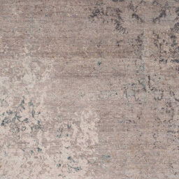 Loomed Distressed Greige Floral Persian Style Washable Non Slip Rug 240X330Cm - thumbnail 5