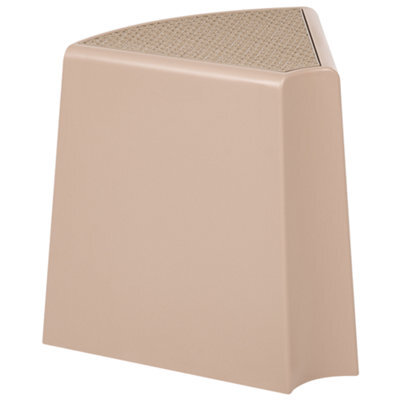 Wyld And Coco Set Of 4 Beige Stackable Garden Stools - Lightweight Abs Patio Seats, W43 X D35 X H45Cm - image 1