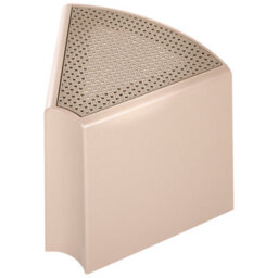 Wyld And Coco Set Of 4 Beige Stackable Garden Stools - Lightweight Abs Patio Seats, W43 X D35 X H45Cm - thumbnail 6
