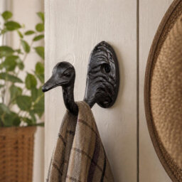 Gifts Direct 2 U Emu Wall Coat Hook, Metal Decorative Brown Coat And Hat Hook - thumbnail 3