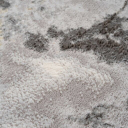 Loomed Grey Gold Metallic Modern Textured Marble Area Rug 80X150Cm - thumbnail 5