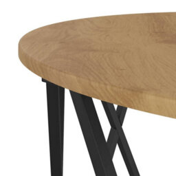 Berkfield Coffee Table Artisan Oak 31.5X31.5X16.5 Inches Made From Engineered Wood - thumbnail 8