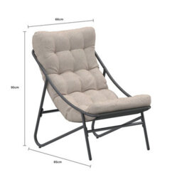 Charles Bentley Porto 2 Seater Bistro Set Garden Outdoor - thumbnail 9