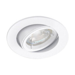 Luminosa Lighting Luminosa Cast Recessed Tilt Downlight Matt White, Gu10 - thumbnail 4