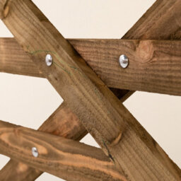 Ruby UK Ruby Extra Bottom Bar Diamond Brace Field Gates Ruby Durable Wooden Farm Gate 2.4M Width X 0.9M Height - thumbnail 2