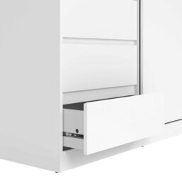 Wyld Haus Budapest White Oak-Style Sliding Wardrobe 2 Doors 3 Drawers - thumbnail 7