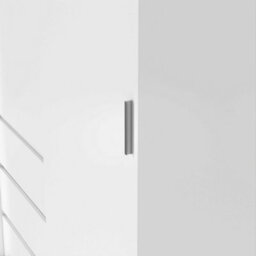 Wyld Haus Budapest White Oak-Style Sliding Wardrobe 2 Doors 3 Drawers - thumbnail 6
