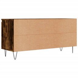 Walplus Tv Cabinet Smoked Oak 104X35X50 Cm Engineered Wood - thumbnail 8
