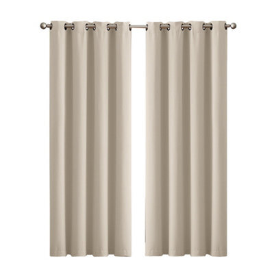 Marlow Blackout Curtains Window Curtain Draperies Pair Eyelet Bedroom Decor - image 1