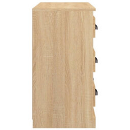 Berkfield Sideboard Sonoma Oak 70X35.5X67.5 Cm Engineered Wood - thumbnail 7