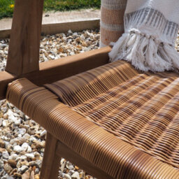 Outdoor Rattan Arm Chair All Weather - thumbnail 3