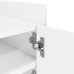 Berkfield Durable Tv Cabinet White 80X35X40 Cm Engineered Wood - thumbnail 9