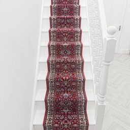 Kashan Stair Runner - Soft & Durable Carpet Runner For Stairs & Staircases, Multiple Lengths - thumbnail 6