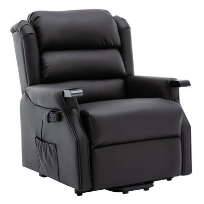Morris Living The Warminster Dual Motor Riser Recliner Mobility Chair In Brown Leather - image 1