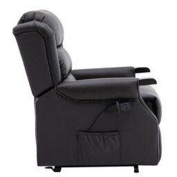Morris Living The Warminster Dual Motor Riser Recliner Mobility Chair In Brown Leather - thumbnail 6