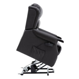 Morris Living The Warminster Dual Motor Riser Recliner Mobility Chair In Brown Leather - thumbnail 8