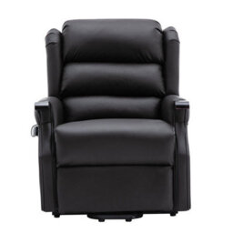 Morris Living The Warminster Dual Motor Riser Recliner Mobility Chair In Brown Leather - thumbnail 2