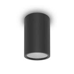 Luminosa Lighting Luminosa Rima 15,5Cm Outdoor Surface Mounted Downlight Black 15W 3000K Warm White Ip54 - thumbnail 1