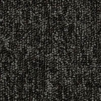 Latour 2 Caingorm Black Modern Loop Pile Contract Carpet Tiles For Domestic & Moderate Commercial Use - image 1