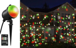 Christmas Led Multi Colour Projector Lights Waterproof Outdoor Garden Decoration - thumbnail 1
