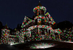 Christmas Led Multi Colour Projector Lights Waterproof Outdoor Garden Decoration - thumbnail 3