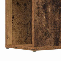 Berkfield Durable Tv Stand Old Wood Engineered Wood 60 X 24 X 155 Cm Tv Stand - thumbnail 9