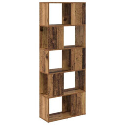 Berkfield Durable Tv Stand Old Wood Engineered Wood 60 X 24 X 155 Cm Tv Stand - thumbnail 7