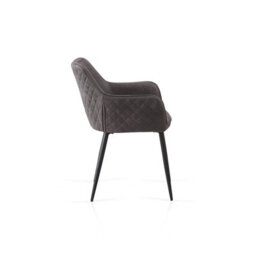 Sonara Dining Chair Faux Leather Modern Style For Dining Room Set Of 2 - thumbnail 9