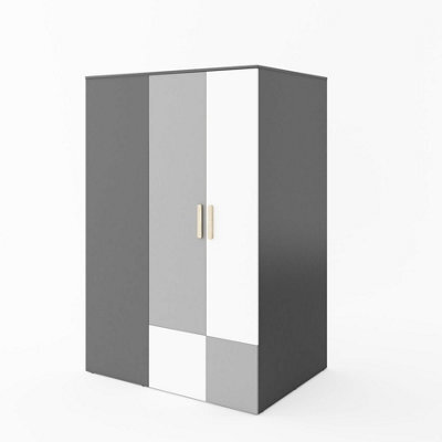 Arte Pok Spacious Walk-In Wardrobe - Right (H1930mm X W1300mm X D930mm) - Children's Bedroom Furniture - image 1