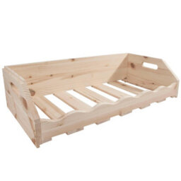 Woodeedoo Wooden Wine Rack Tray 6 Bottle Capacity Natural Pine Countertop Storage Holder With Cut Out Handles 60 X 30 X 15 Cm - thumbnail 8