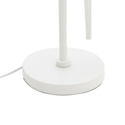 Darphe 150Cm White Swirling Led Floor Lamp, Living Room White Light Corner Lamp With Foot Switch - thumbnail 5