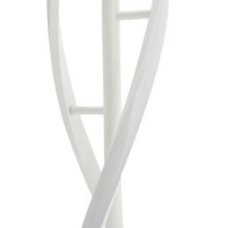 Darphe 150Cm White Swirling Led Floor Lamp, Living Room White Light Corner Lamp With Foot Switch - thumbnail 4