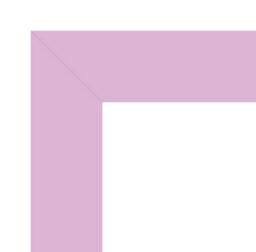 "9X9"" Lilac Picture Frame - 9X9"" Square Frame With 5X5"" Mount For 9X9""/5X5"" Pictures Moderrn Style Thin Edge, 1 Pack" - thumbnail 4