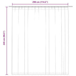 Berkfield Blackout Curtain With Hooks Beige 290X245 Cm - thumbnail 7