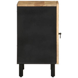 Berkfield Bathroom Cabinet 38X33.5X58 Cm Solid Wood Mango - thumbnail 4
