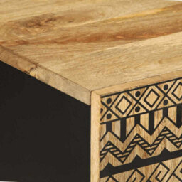 Berkfield Bathroom Cabinet 38X33.5X58 Cm Solid Wood Mango - thumbnail 7